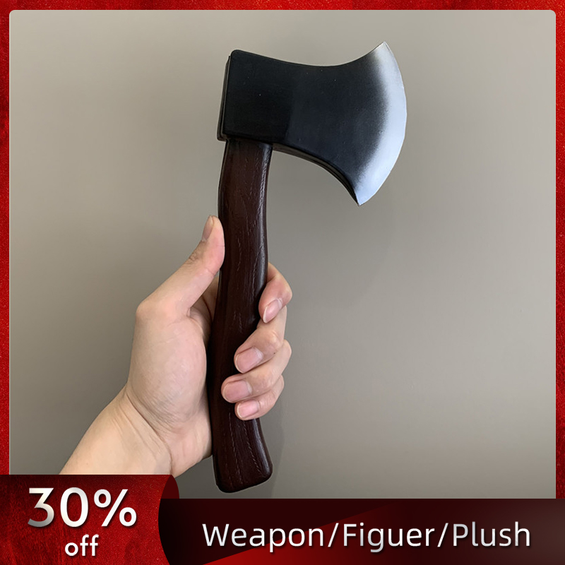 Cosplay Prop Axe - ขวานจำลอง PU ขนาด 23 ซม./9.06 นิ้ว