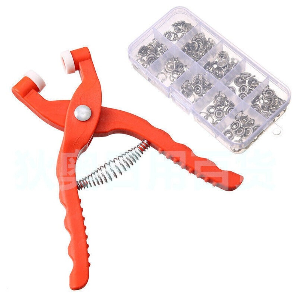 Snap Fastener Set - CRIMPING คีม Eye Snapper โครเชต์เครื่องมือเครื่องมือติดตั้งเครื่องมือความดัน Plier