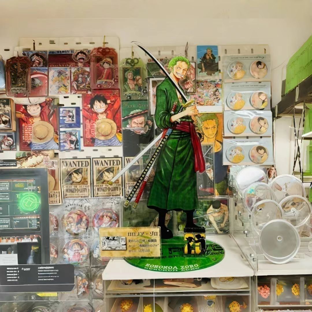 Cosplay Prop Diy - วันพีช โซโร แฟชั่นโชว์ สแตนดี้ อะคริลิคน่ารัก ของตกแต่งโต๊ะ