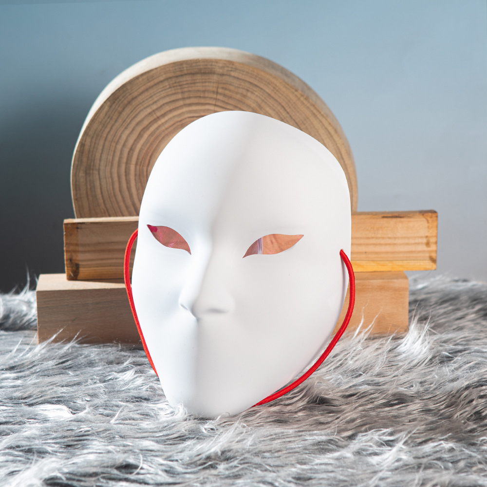 Cosplay Prop Painting - สีขาวว่างเปล่า DIY Art ภาพวาดหน้าปกหน้ากากผู้หญิงผู้ชายฮาโลวีน Masquerade เครื่องแต่งกาย
