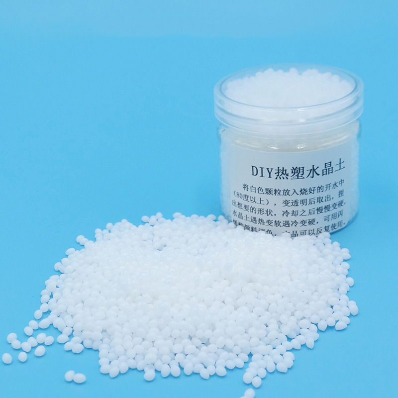 Thermoplastic Pellet - 【M】โพลีมอร์ฟ เทอร์โมพลาสติก 50 กรัม/100 กรัม หรือที่เรียกว่าโพลีแคปโรแลคโตน