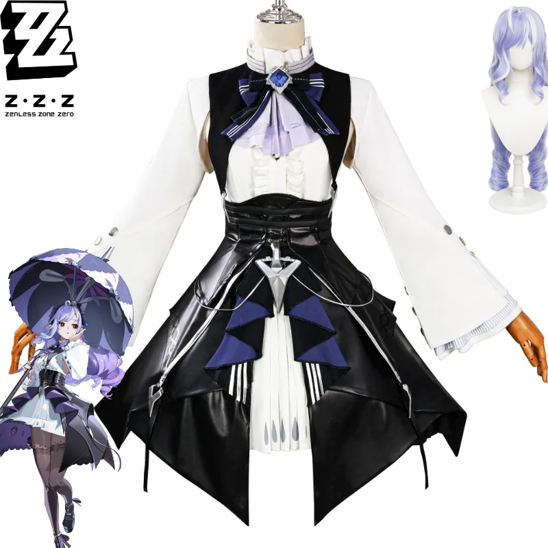 Cosplay Prop Diy - เกม Zenless Zone Zero Vivian คอสเพลย์เครื่องแต่งกายชุด