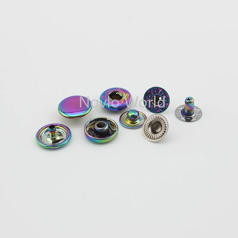 20-100 ชุด Rainbow 12 มม.10 สี - Snap Fastener Set บทวิจารณ์และราคา