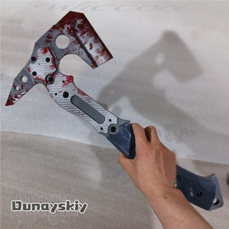 ขวานปลอมคุณภาพสูง Leonn ลายเปื - Cosplay Prop Axe บทวิจารณ์และราคา