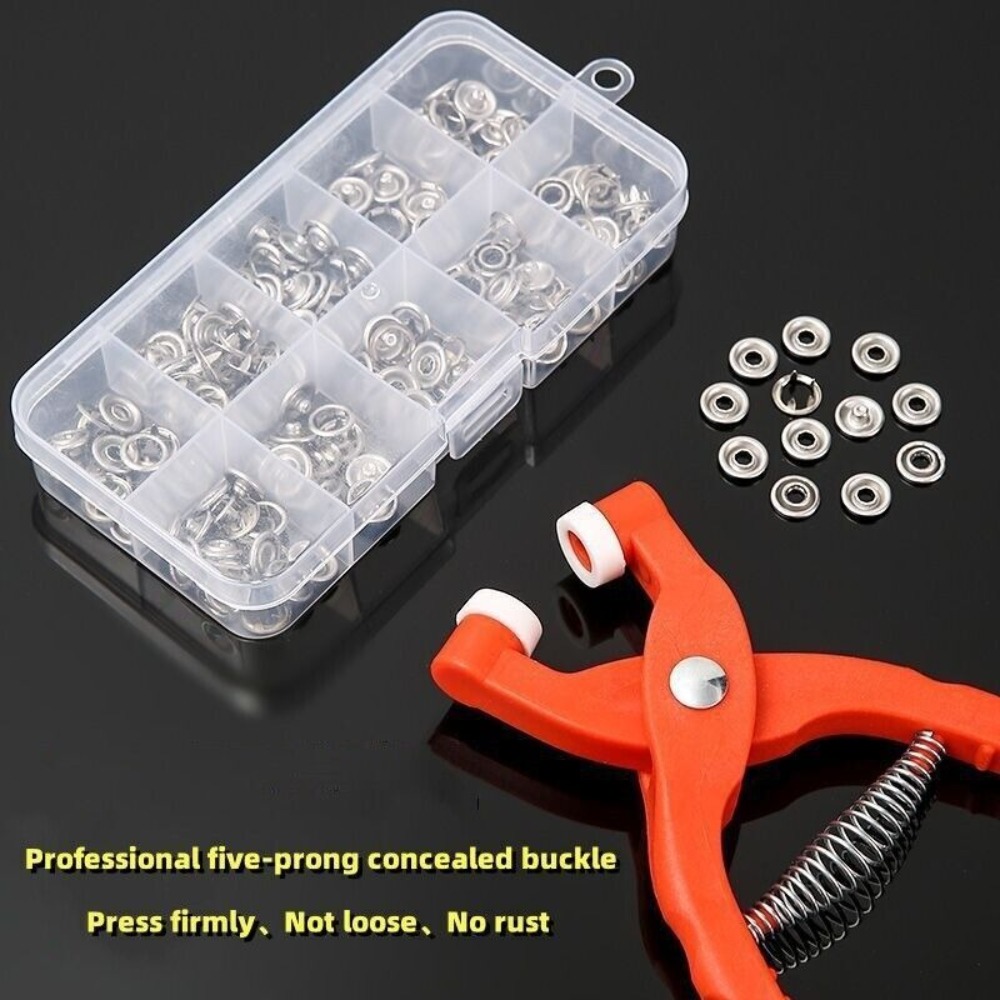 CRIMPING คีม Eye Snapper โครเช - Snap Fastener Set บทวิจารณ์และราคา