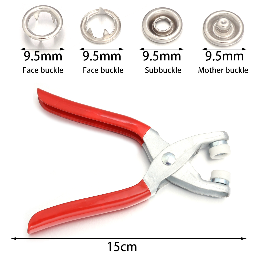 ชุด 50 ชิ้น กระดุมแป๊กสแตนเลส  - Snap Fastener Set บทวิจารณ์และราคา
