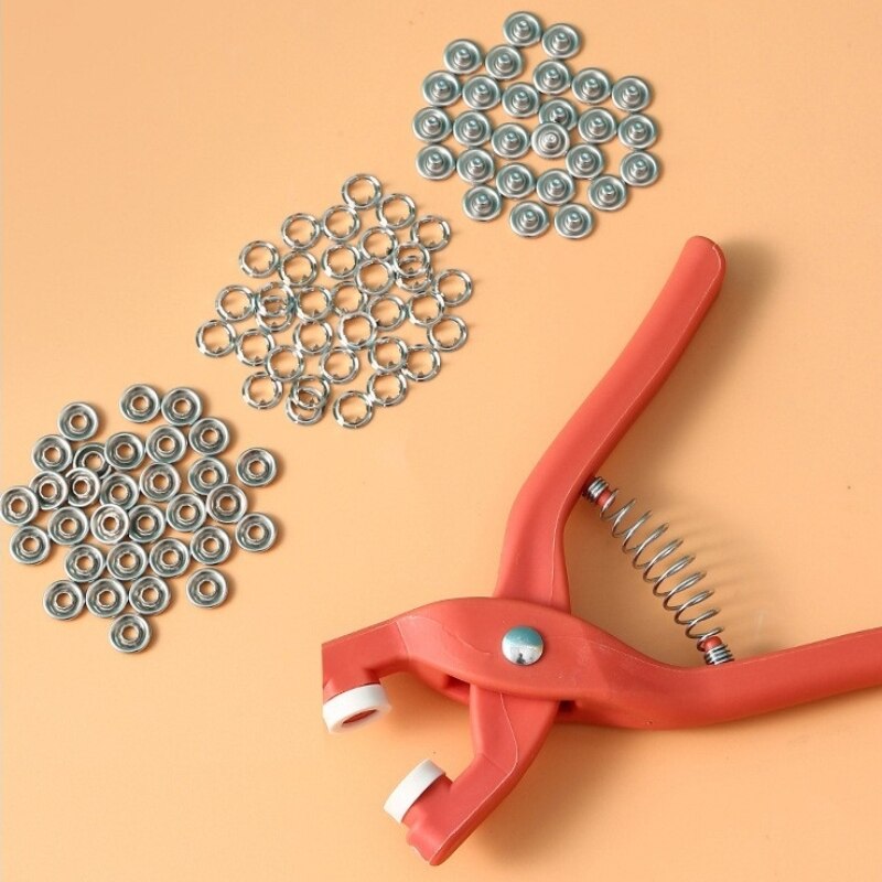 50ชุดคีมกรามห้าชิ้นขนาด9.5มม.  - Snap Fastener Set บทวิจารณ์และราคา