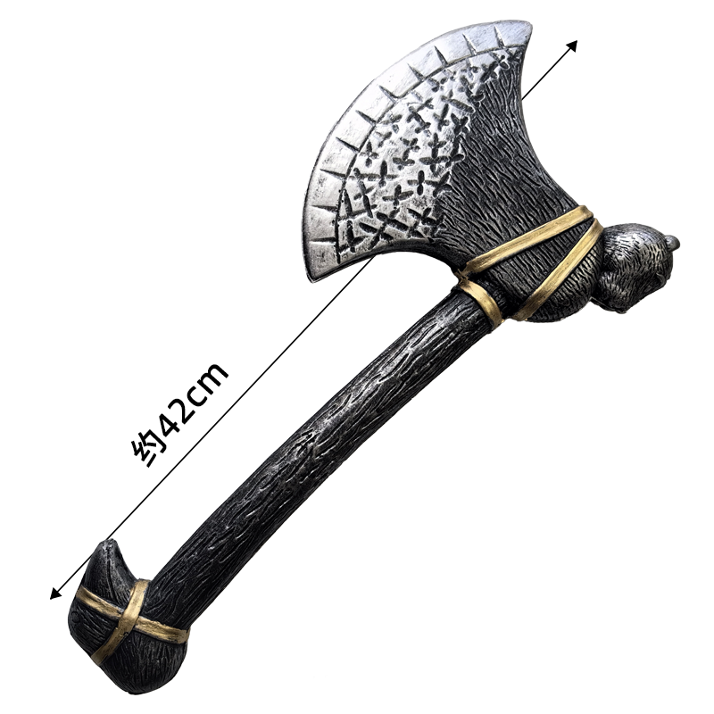 ฮาโลวีนขวาน Prop สุนัขหัวขวานอ - Cosplay Prop Axe บทวิจารณ์และราคา