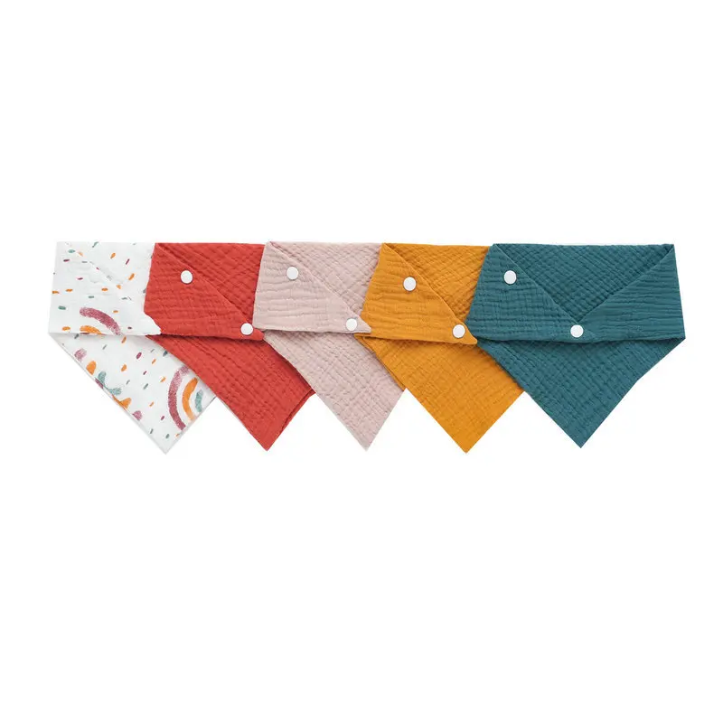 5 ชิ้น/เซ็ตทารกแรกเกิด Bibs Fe - Snap Fastener Set บทวิจารณ์และราคา