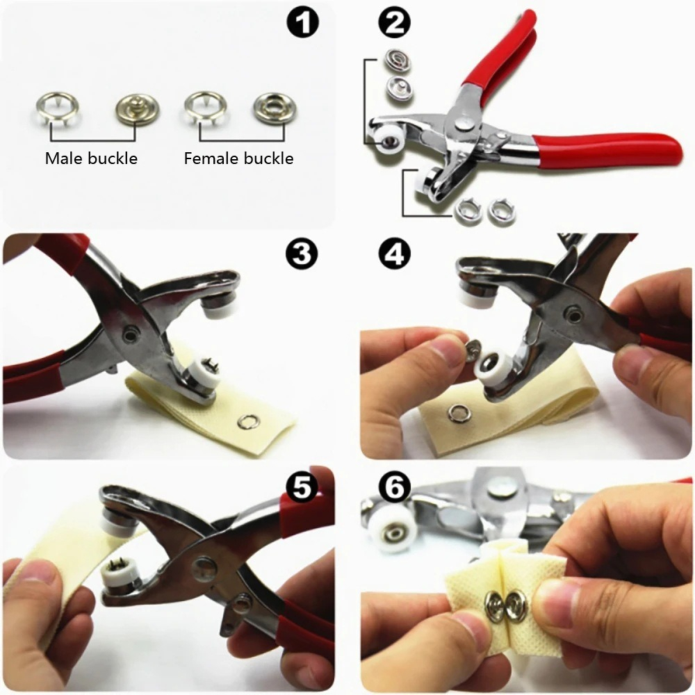 ชุดคีมติดกระดุมแป๊กขนาด 9.5 มม - Snap Fastener Set บทวิจารณ์และราคา