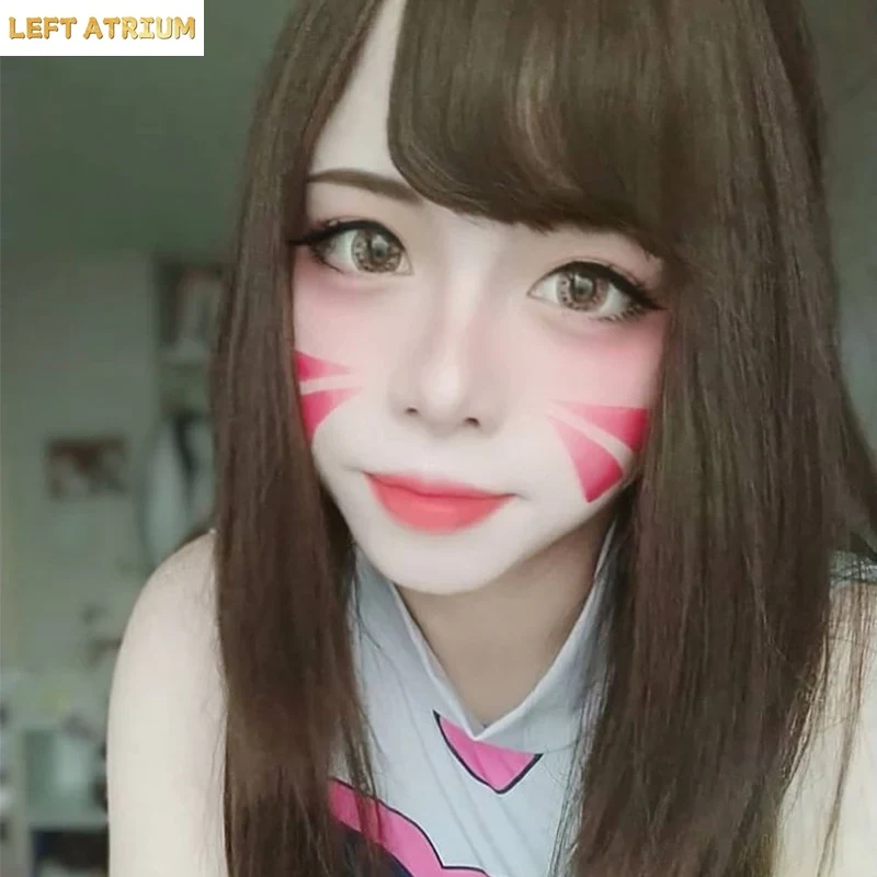 สติ๊กเกอร์ D.Va อุปกรณ์คอสเพลย - Dva Cosplay Prop บทวิจารณ์และราคา