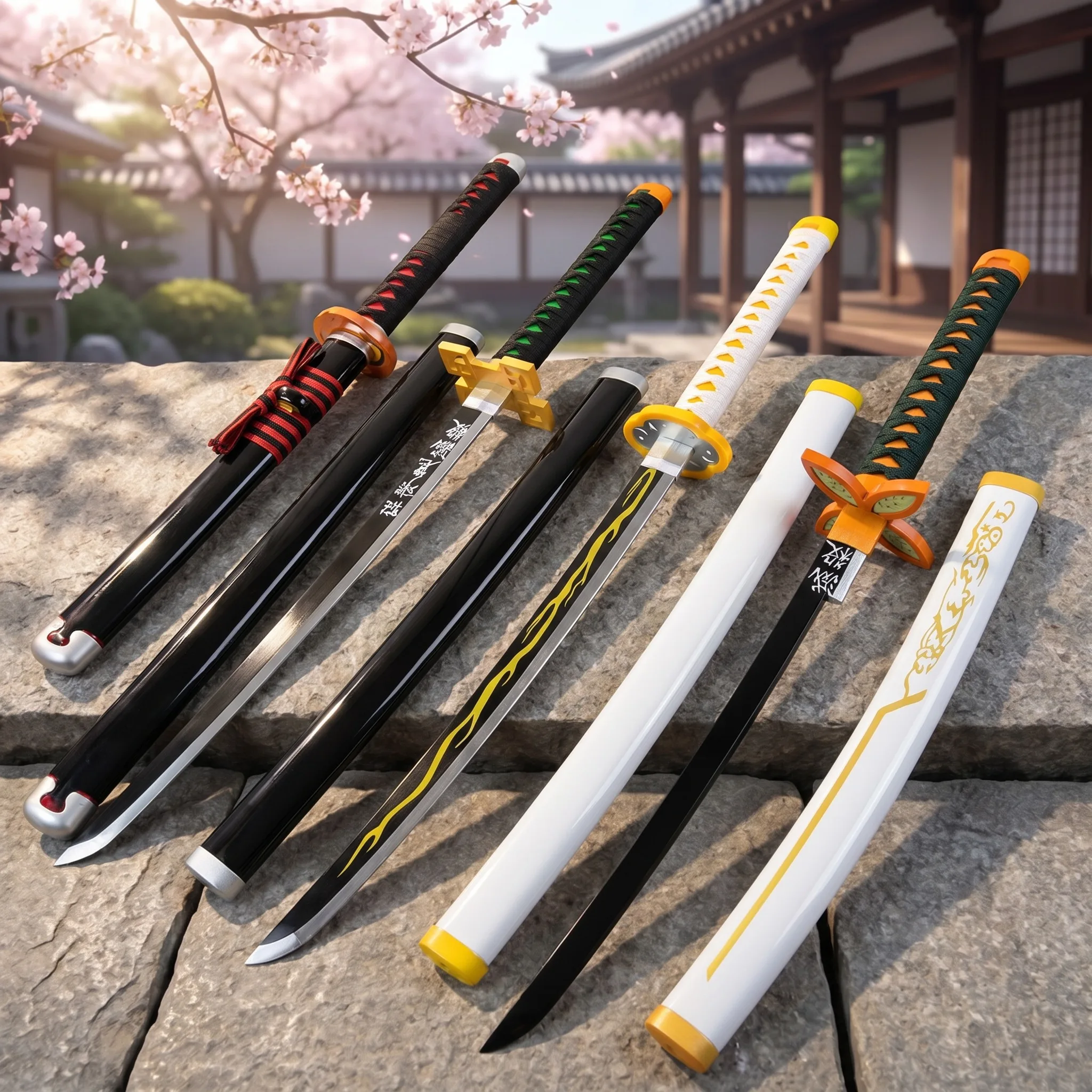 ดาบคาตานะ 72 104 ซม. ดาบพิฆาตอ - Cosplay Prop Katana บทวิจารณ์และราคา