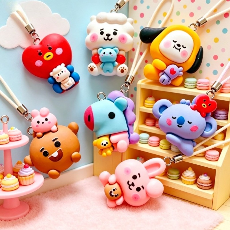 ชุด 7 ชิ้น BT21 ชาร์มการ์ตูนเร - Cosplay Prop Diy บทวิจารณ์และราคา
