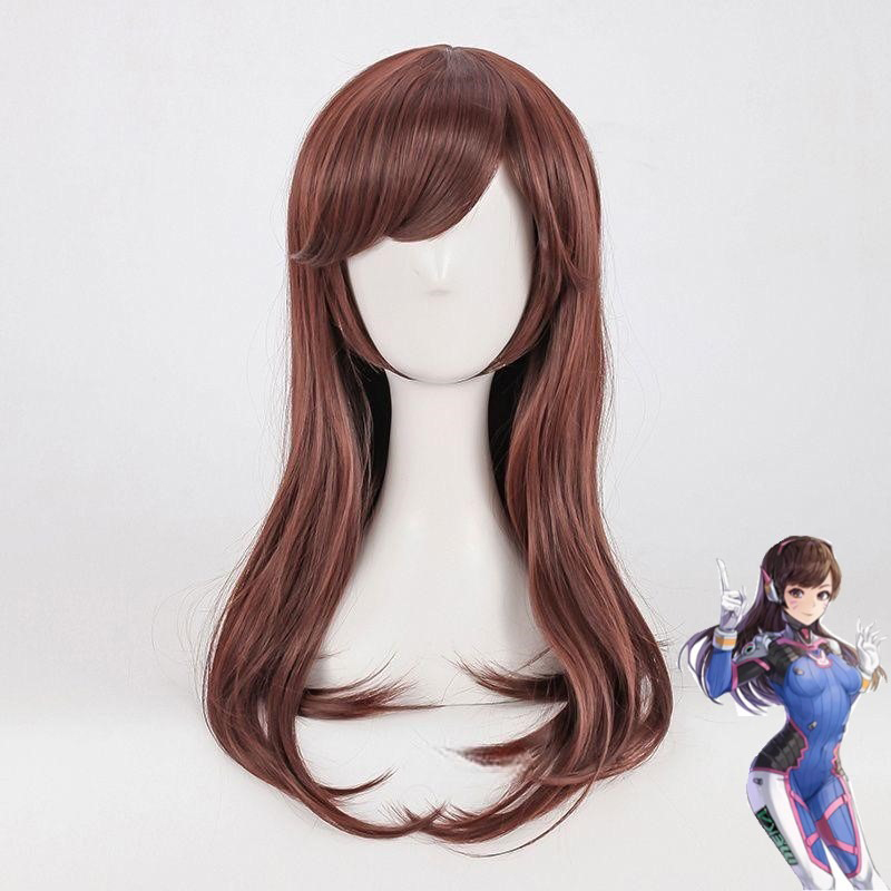 คอสเพลย์วิกผมอะนิเมะเกมโอเวอร์ - Dva Cosplay Prop บทวิจารณ์และราคา