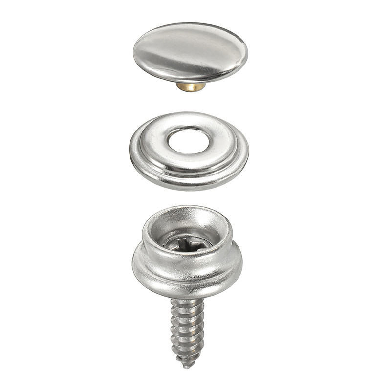 10ชุดชุดอุปกรณ์ยึดสแน็ปสแตนเลส - Snap Fastener Set บทวิจารณ์และราคา
